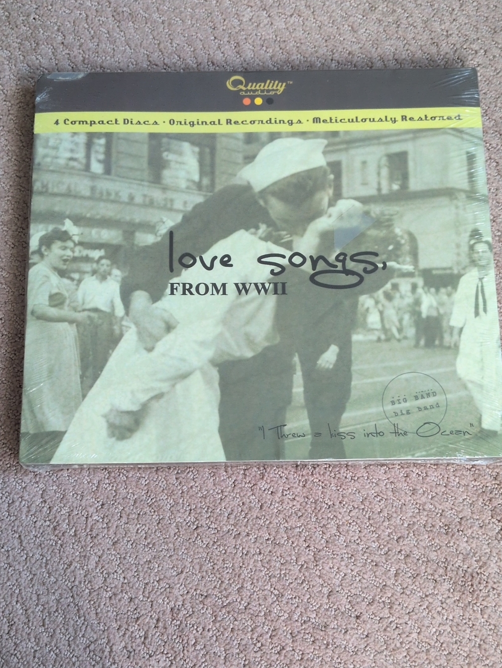 Love Songs from WWII 4 CD Set Factory Sealed